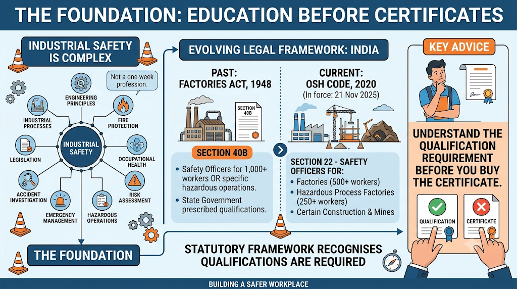 NEBOSH, IOSH vs SBTET ADIS/PDIS: What Every Safety Student in India Must Know Before They Pay